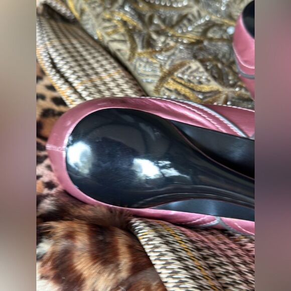 Steve Madden Metallic Pink D’Orsay Stiletto Heels - Picture 3 of 16